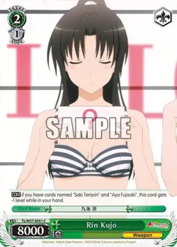 Rin Kujo #TL/W37-E051 · Weiss Schwarz