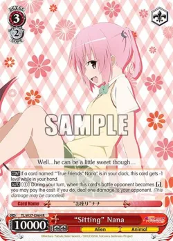 “Sitting” Nana 「TL/W37-E064」「EN」