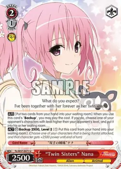 “Twin Sisters” Nana 「TL/W37-E071」「EN」