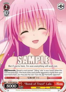 “Bond of Trust” Lala 「TL/W37-E073」「EN」