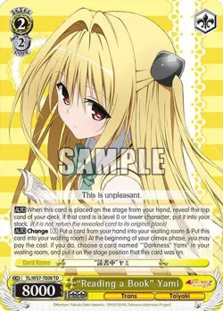“Reading a Book” Yami 「TL/W37-TE08」「EN」