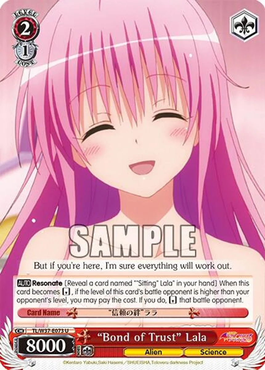 “Bond of Trust” Lala 「TL/W37-E073」「EN」