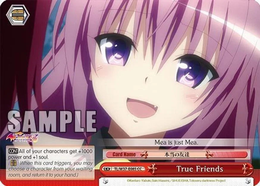 True Friends 「TL/W37-E085」「EN」