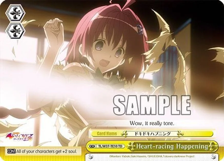 Heart-racing Happening 「TL/W37-TE10」「EN」