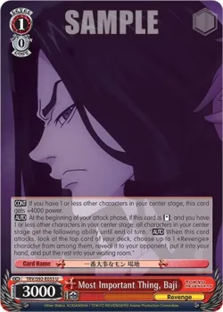Most Important Thing, Baji #TRV/S92-E053 · Weiss Schwarz
