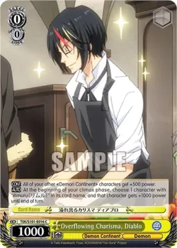Overflowing Charisma, Diablo #TSK/S101-E016 · Weiss Schwarz