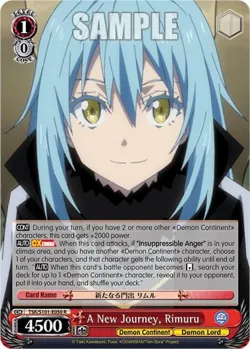 A New Journey, Rimuru #TSK/S101-E050 · Weiss Schwarz