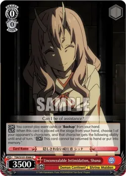 Unconcealable Intimidation, Shuna 「TSK/S101-E066」「EN」