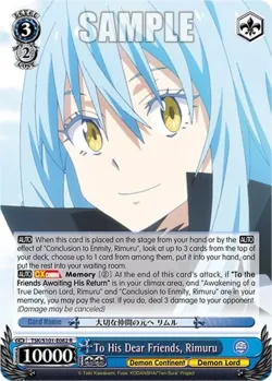 To His Dear Friends, Rimuru 「TSK/S101-E082」「EN」