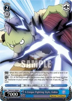 A Unique Fighting Style, Gobta 「TSK/S101-E088」「EN」