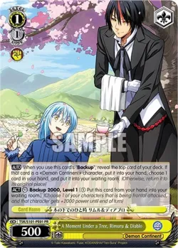 A Moment Under a Tree, Rimuru & Diablo 「TSK/S101-PE01」「EN」