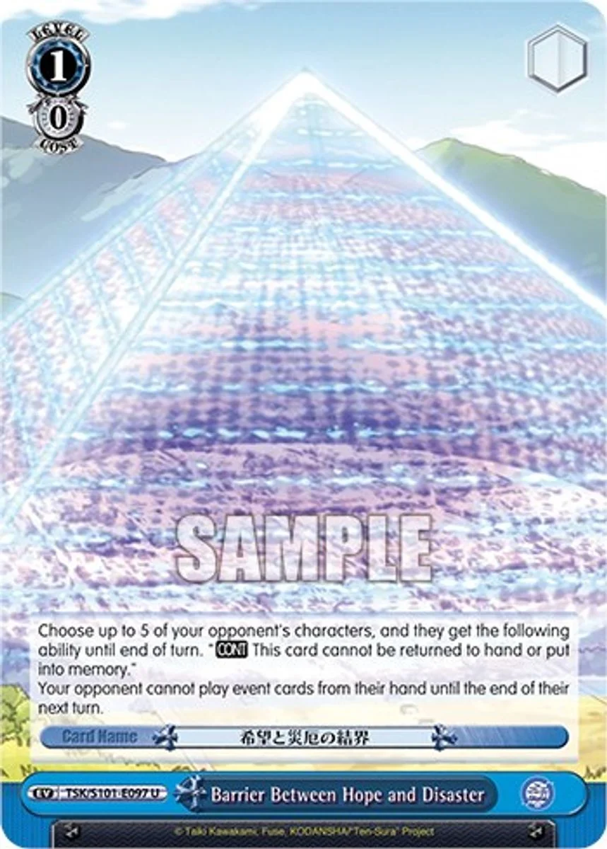 Barrier Between Hope and Disaster 「TSK/S101-E097」「EN」