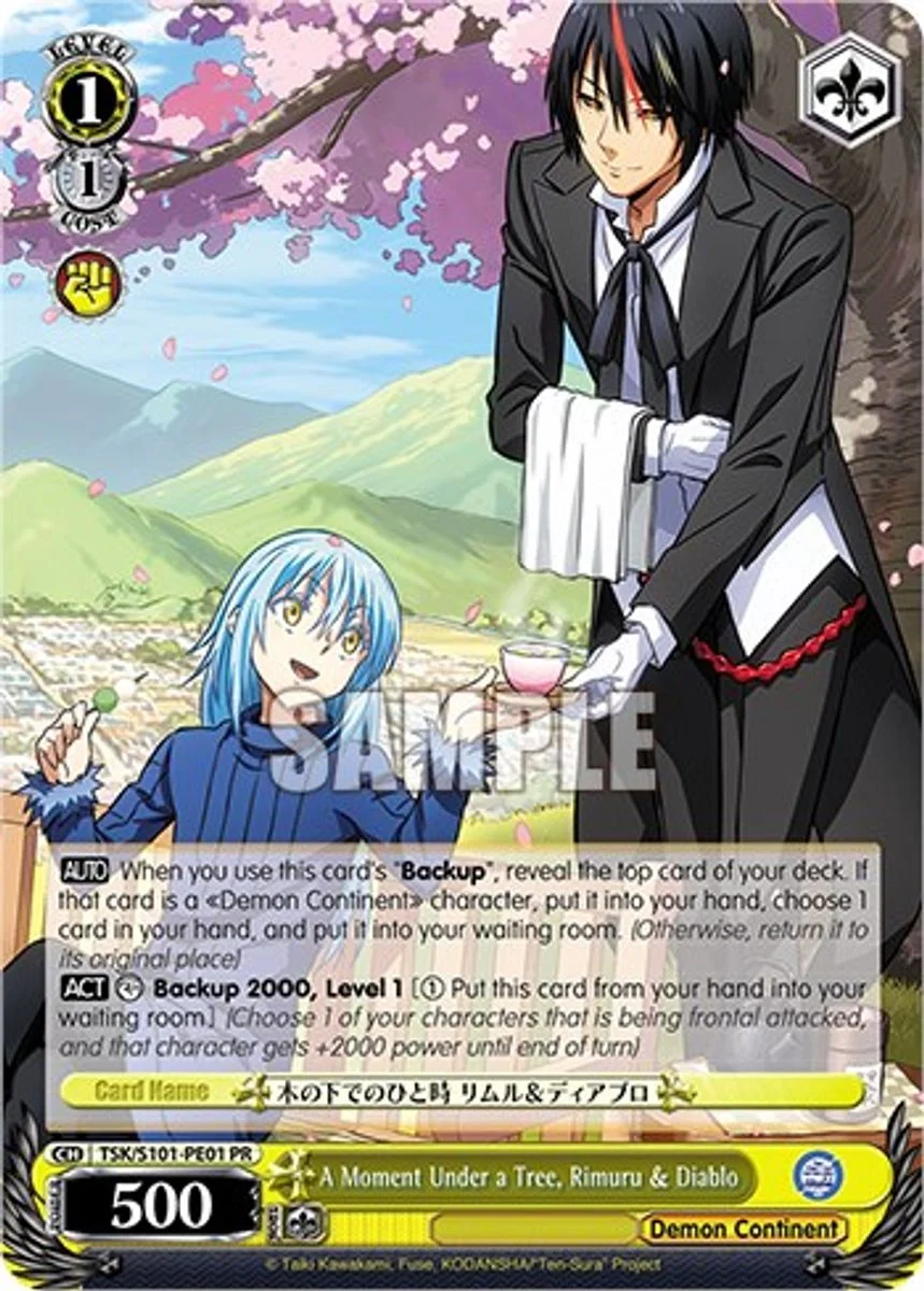 A Moment Under a Tree, Rimuru & Diablo 「TSK/S101-PE01」「EN」