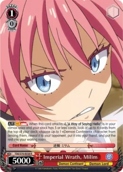 Imperial Wrath, Milim #TSK/S70-E038 · Weiss Schwarz