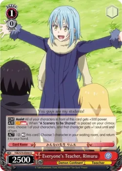 Everyone's Teacher, Rimuru #TSK/S70-E044 · Weiss Schwarz