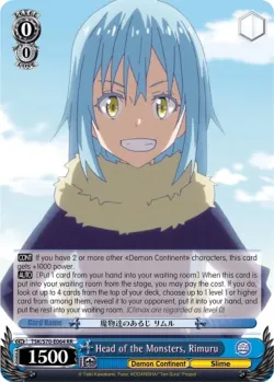 Head of the Monsters, Rimuru 「TSK/S70-E064」「EN」