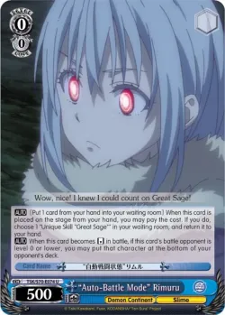 "Auto-Battle Mode" Rimuru 「TSK/S70-E074」「EN」