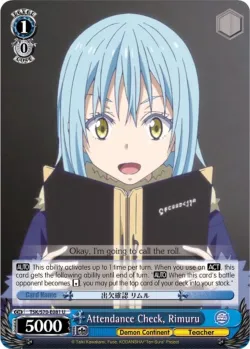 Attendance Check, Rimuru 「TSK/S70-E081」「EN」