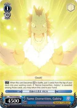 Name Overwritten, Gabiru 「TSK/S70-E090」「EN」