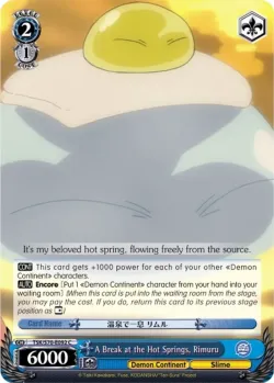 A Break at the Hot Springs, Rimuru 「TSK/S70-E092」「EN」