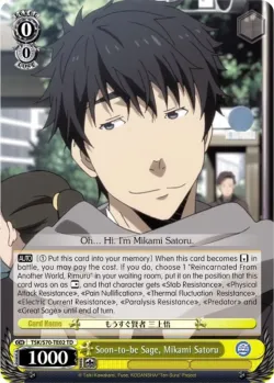 Soon-to-be Sage, Mikami Satoru 「TSK/S70-TE02」「EN」