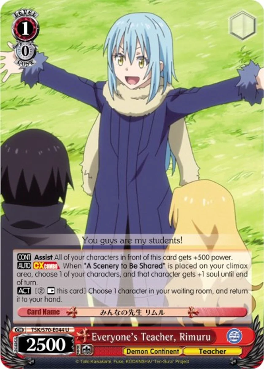 Everyone's Teacher, Rimuru 「TSK/S70-E044」「EN」