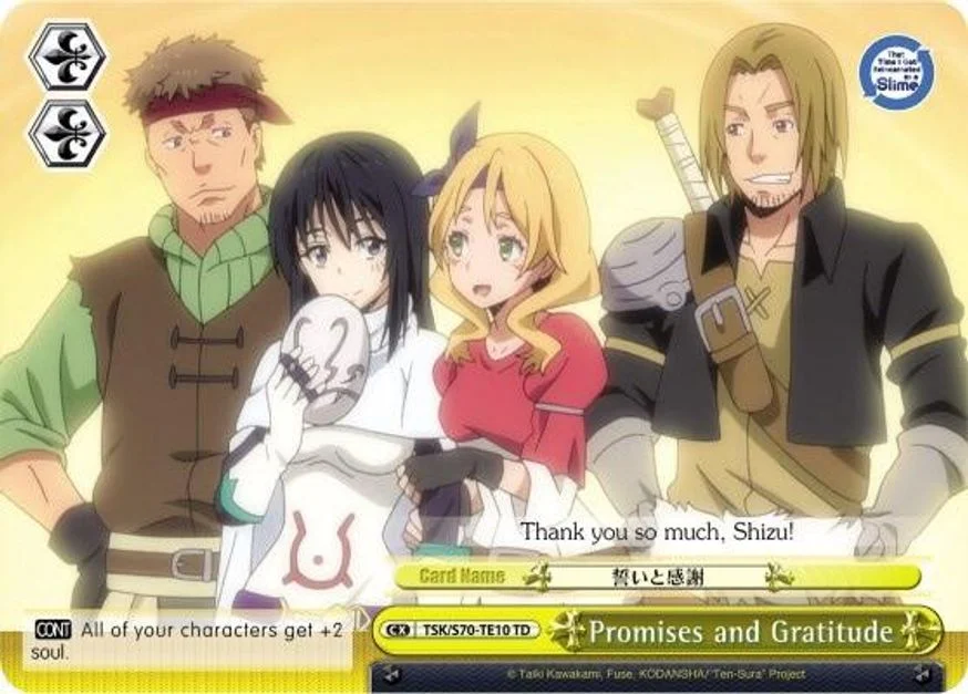 Promises and Gratitude 「TSK/S70-TE10」「EN」
