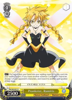 Prankster, Ramiris #TSK/S82-E017 · Weiss Schwarz