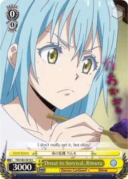 Threat to Survival, Rimuru #TSK/S82-E018 · Weiss Schwarz