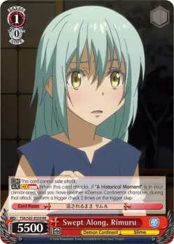 Swept Along, Rimuru #TSK/S82-E030 · Weiss Schwarz