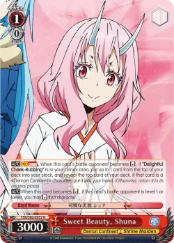 Sweet Beauty, Shuna #TSK/S82-E037 · Weiss Schwarz
