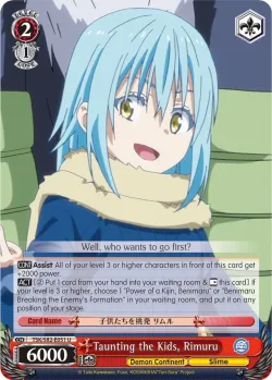 Taunting the Kids, Rimuru #TSK/S82-E051 · Weiss Schwarz