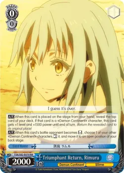 Triumphant Return, Rimuru 「TSK/S82-E070」「EN」