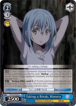 Taking a Break, Rimuru 「TSK/S82-E082」「EN」