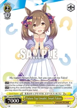 Future Top Umadol, Smart Falcon #UMA/W106-E034 · Weiss Schwarz