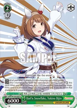 Darl'n Snowflake, Yukino Bijin #UMA/W106-E063 · Weiss Schwarz