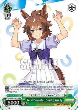 Total Prankster! Shinko Windy #UMA/W106-E072 · Weiss Schwarz