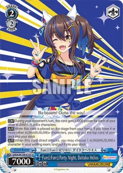 Fun Fun Party Night, Daitaku Helios 「UMA/W106-E137」「EN」