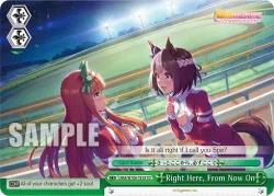 Right Here, From Now On #UMA/W106-TE18 · Weiss Schwarz
