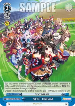 NEXT DREAM #UMA/W106-TE34 · Weiss Schwarz