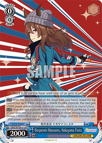 Desperate Measures, Nakayama Festa 「UMA/W106-E129」「EN」