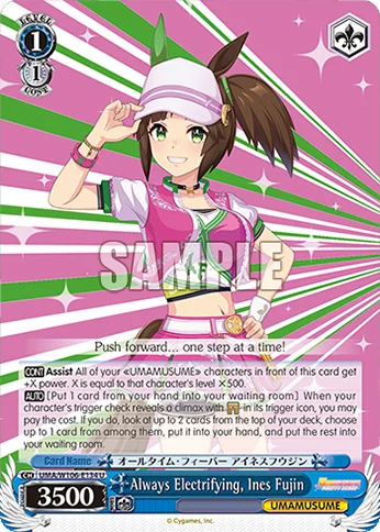 Always Electrifying, Ines Fujin 「UMA/W106-E134」「EN」