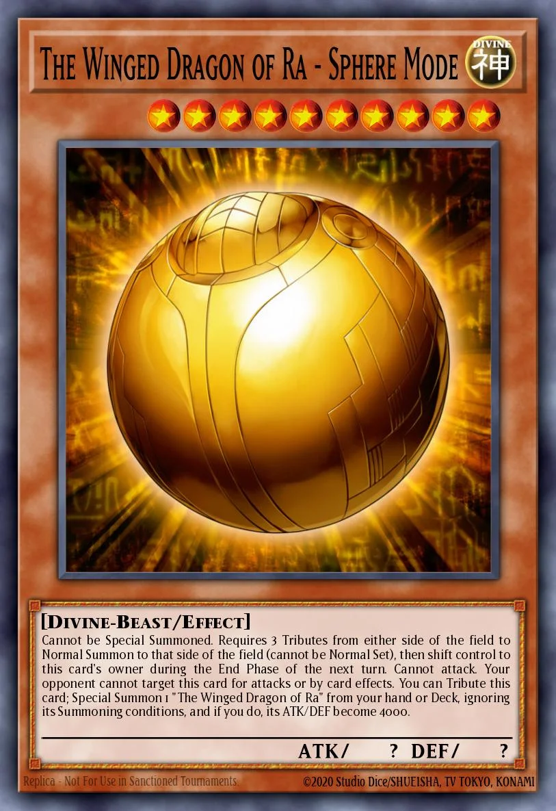 The Winged Dragon of Ra - Sphere Mode 「EN」