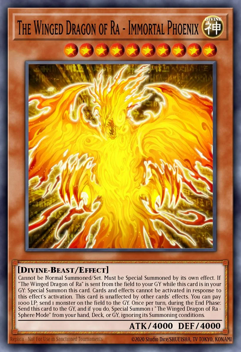 The Winged Dragon of Ra - Immortal Phoenix 「EN」