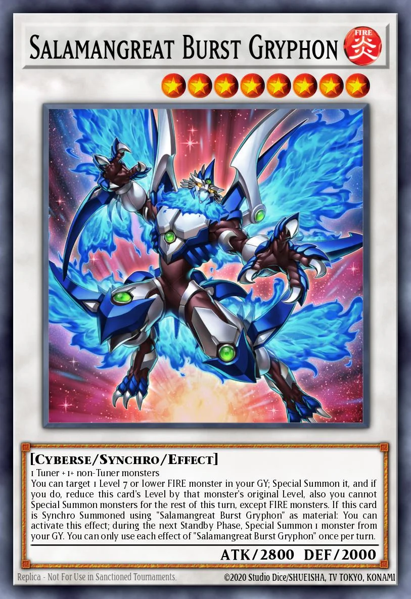 Salamangreat Burst Gryphon 「EN」