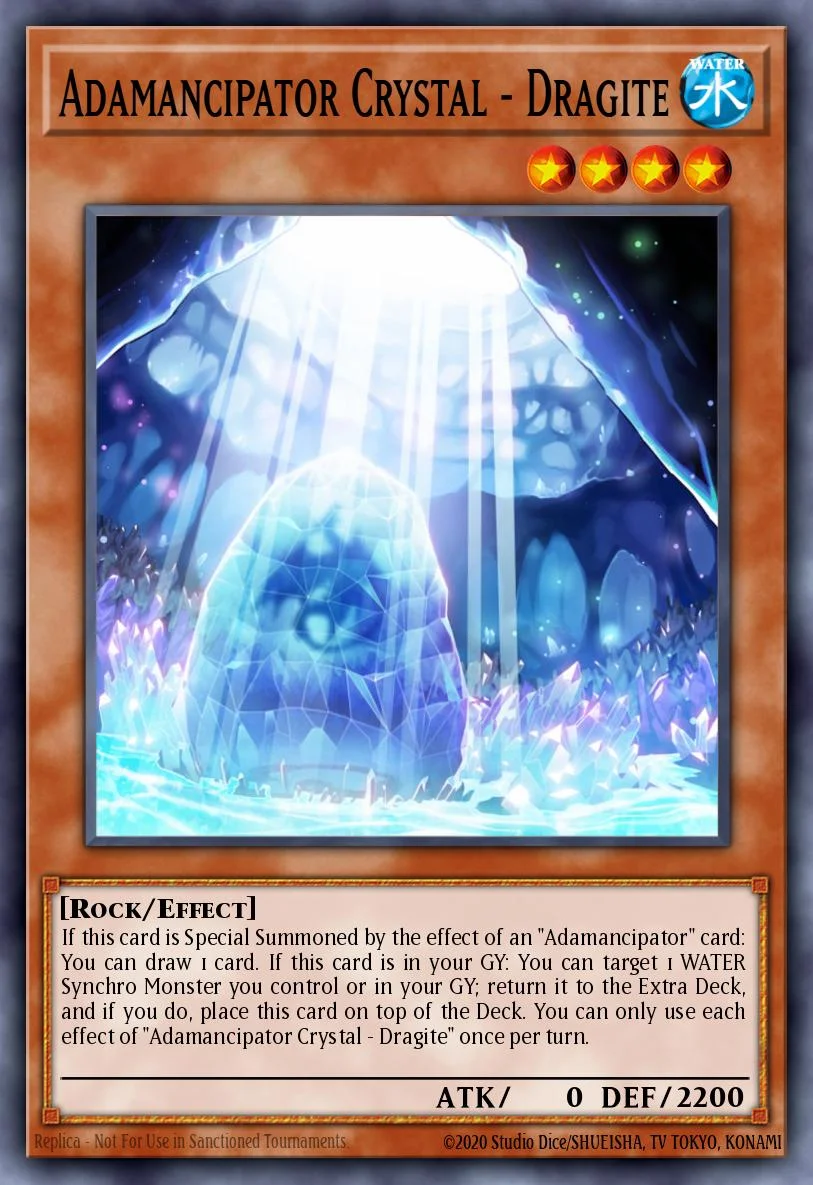 Adamancipator Crystal - Dragite 「EN」