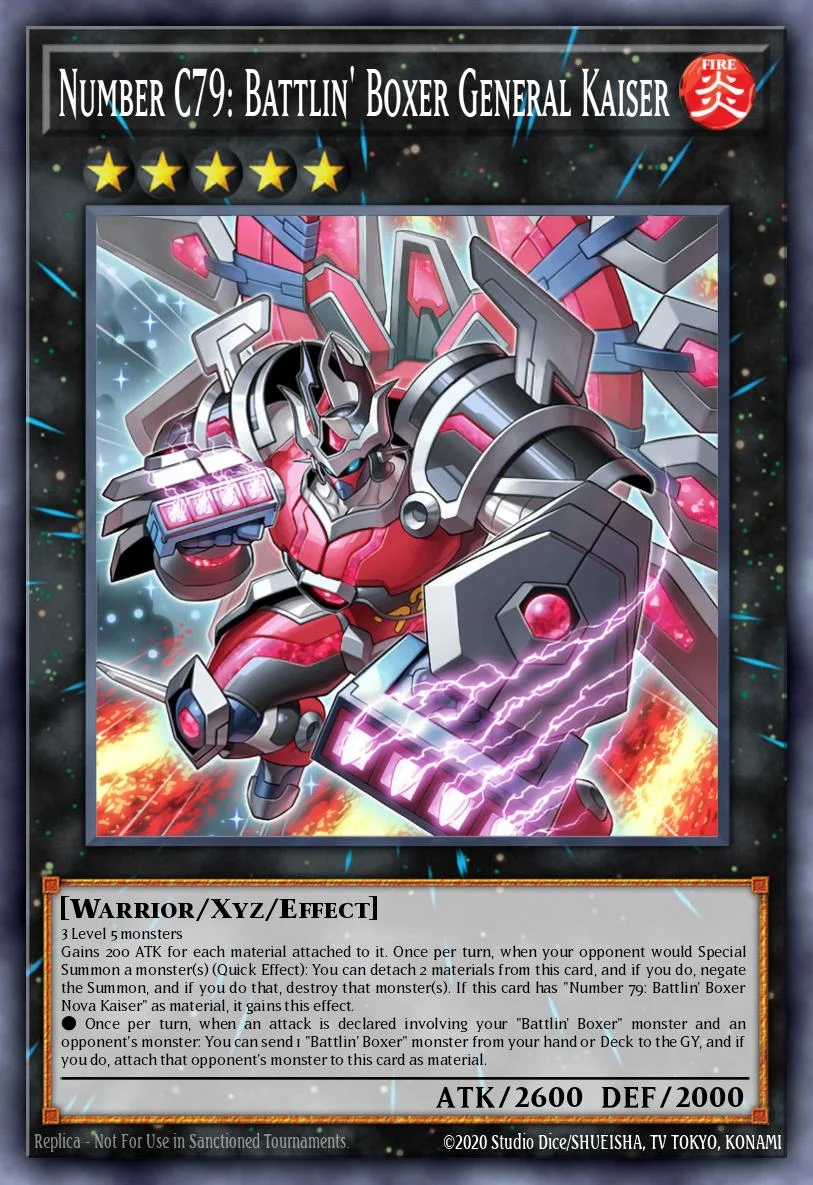 Number C79: Battlin' Boxer General Kaiser 「EN」