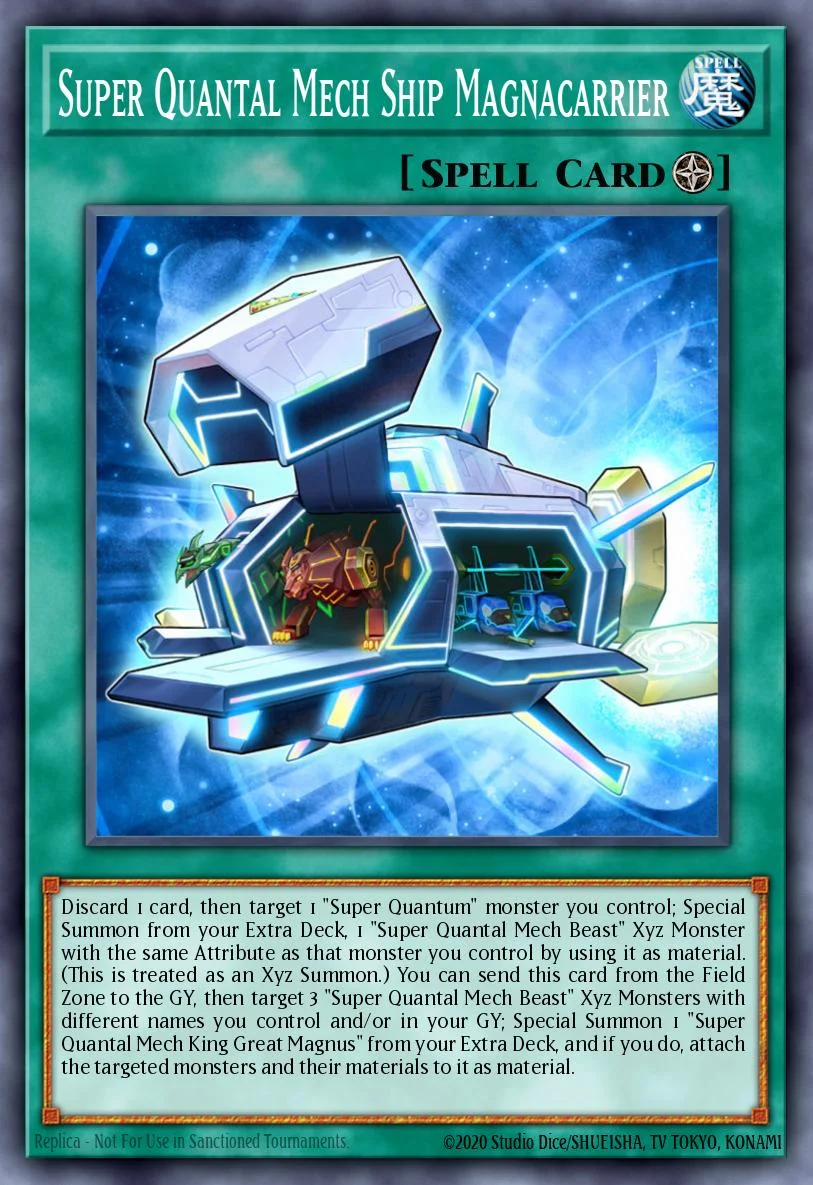 Super Quantal Mech Ship Magnacarrier 「EN」