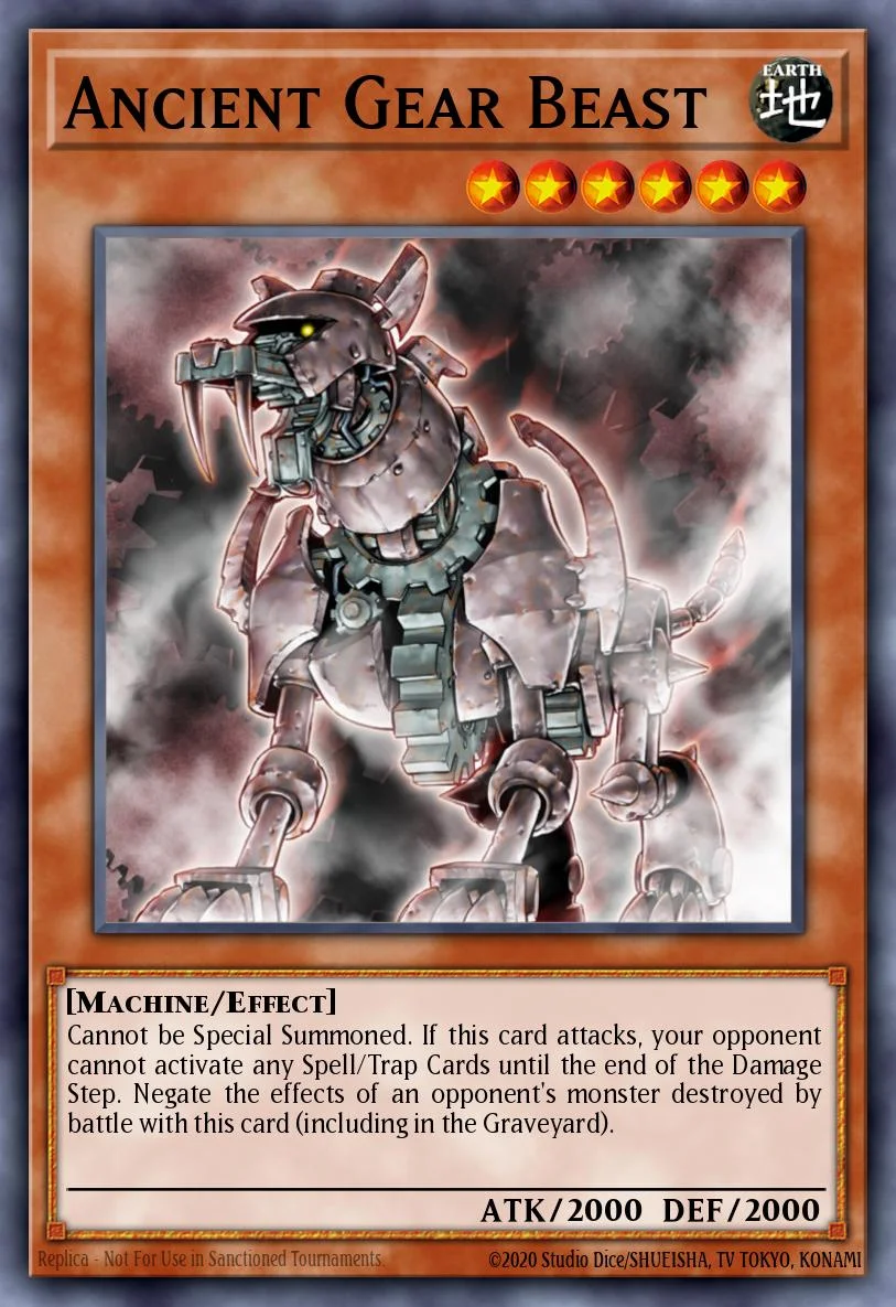 Ancient Gear Beast 「EN」