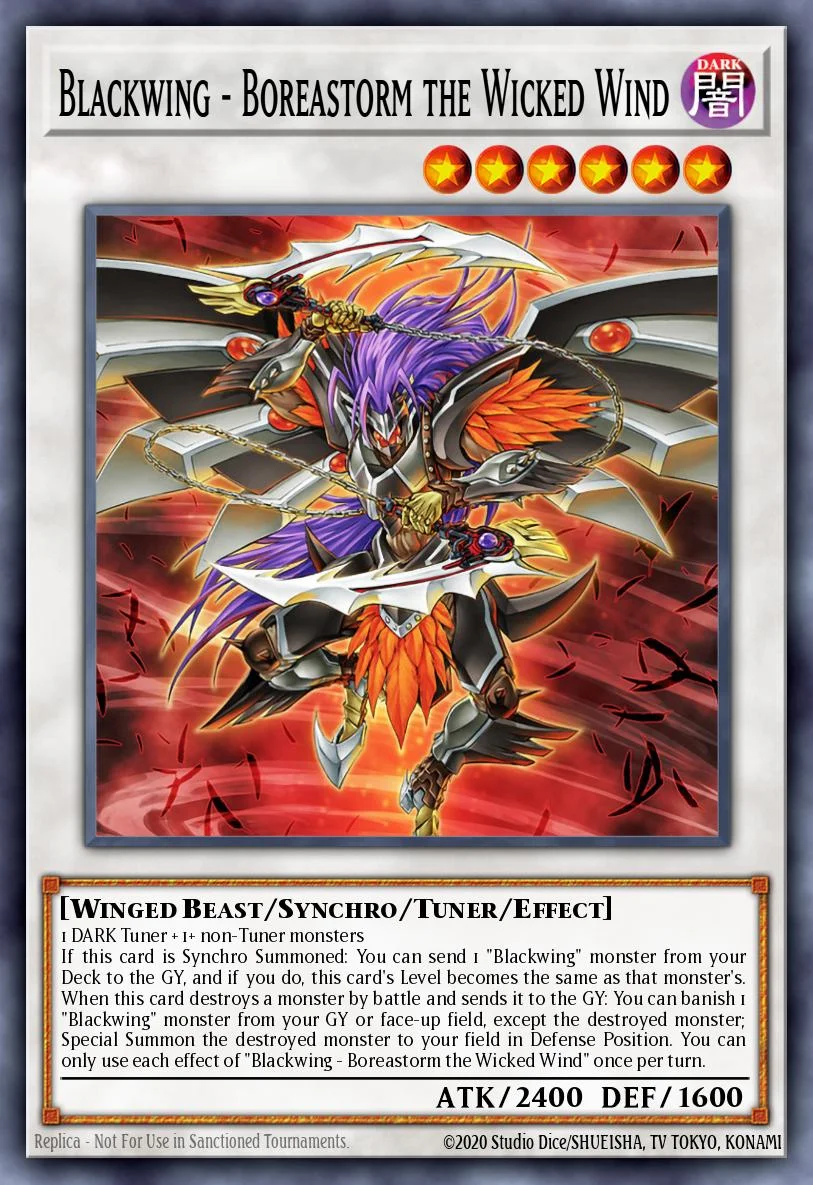 Blackwing - Boreastorm the Wicked Wind 「EN」
